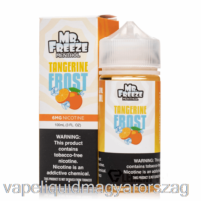 Tangerine Frost - Mr Fagyasztás - 100ml 3mg Vape Toll
